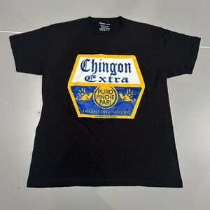 Black Graphic Tee - Chingon Extra